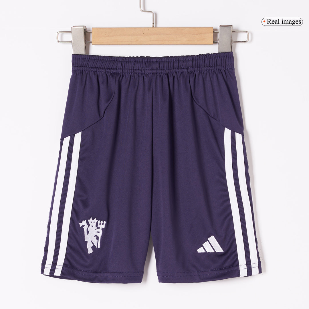 ManU Kinder Trikot Set Auswärts 2025/26 – Bild 15