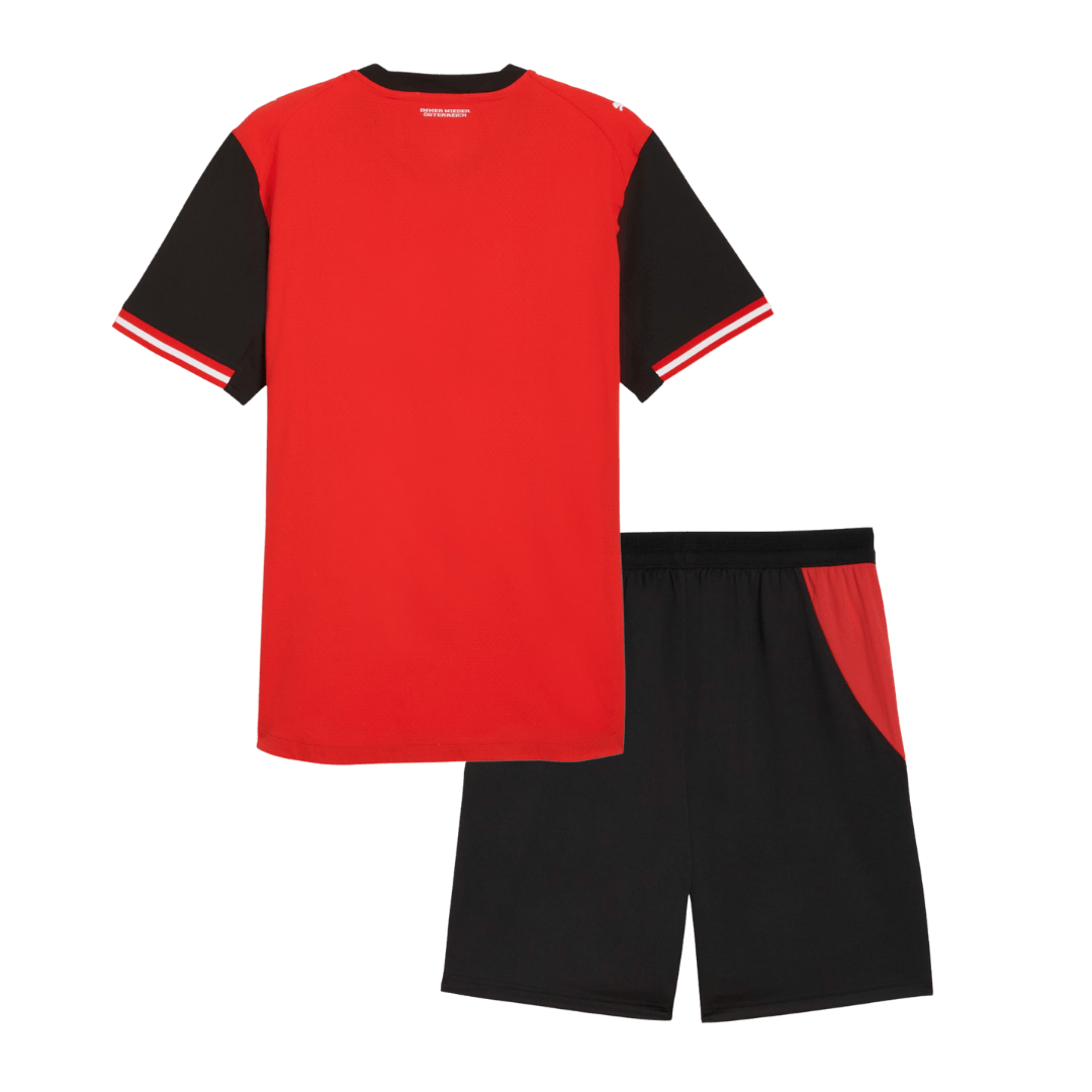 Austria World Cup Kinder Trikot Set Heim 2026 – Bild 12