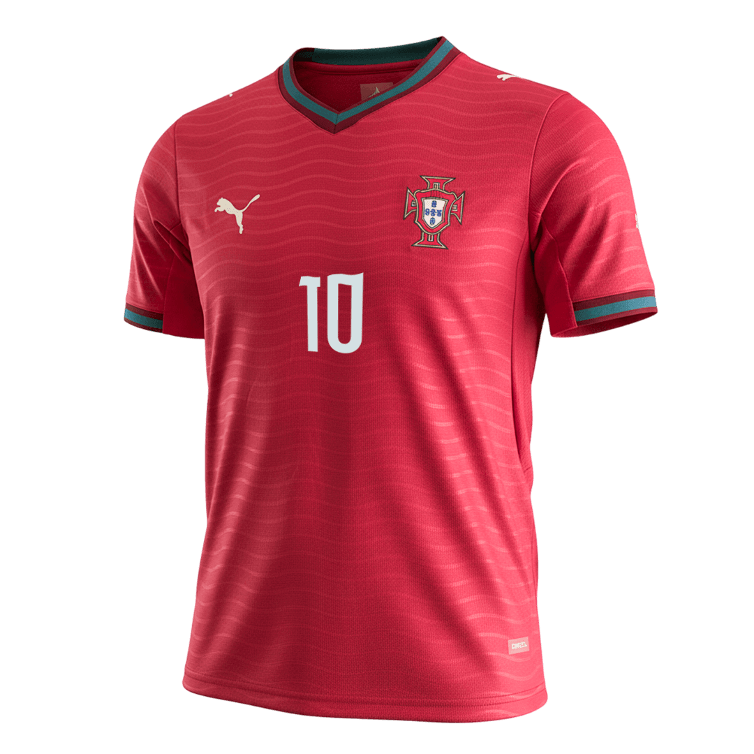 Portugal World Cup Trikot Heim 2026 BERNARDO #10 – Bild 9
