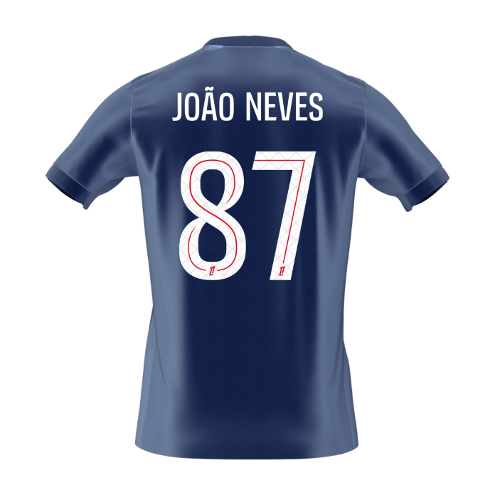 Paris Saint-Germain Heimtrikot 2025/26 – JOÃO NEVES #87