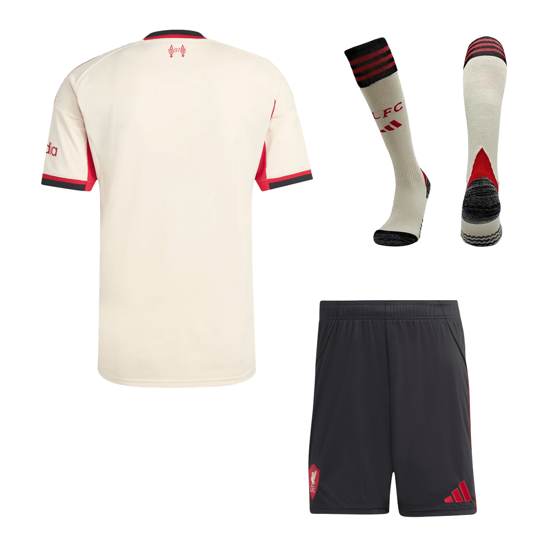 Liverpool Trikot Komplett-Set Auswärts 2025/26 – Bild 14