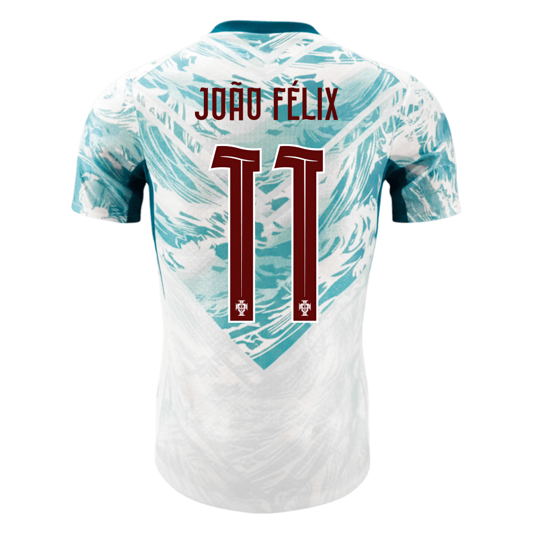 Portugal World Cup Player Version Trikot Auswärts 2026 JOÃO FÉLIX #11 Slim Fit – Bild 9