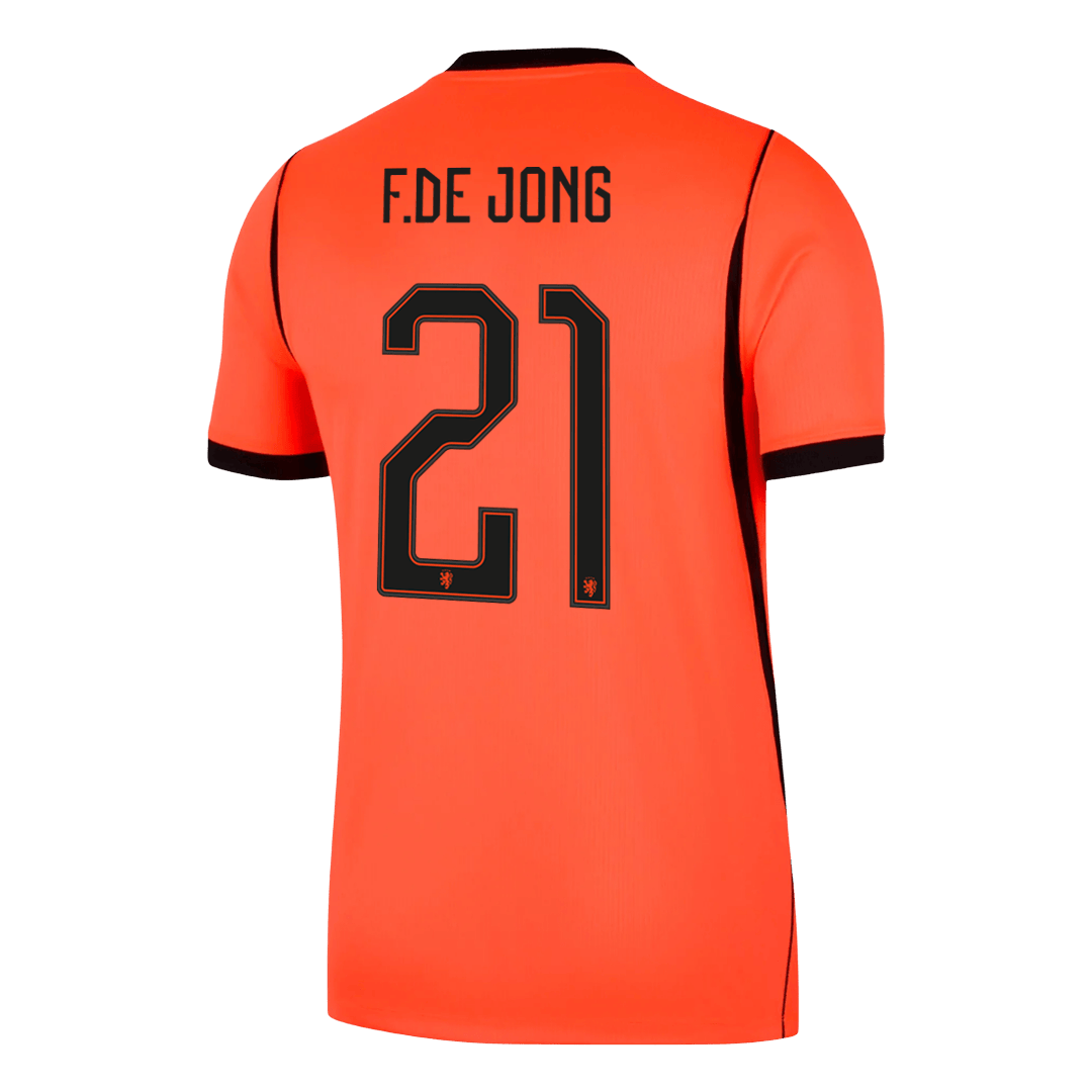 Netherlands World Cup Trikot Heim 2026 F.DE JONG #21 – Bild 9