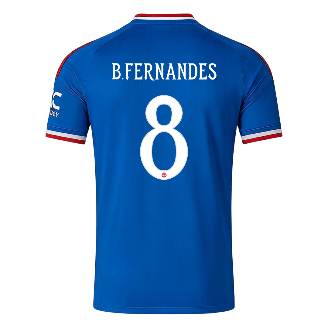 Manchester United Auswärtstrikot 2026/27 – B. FERNANDES #8 – UCL