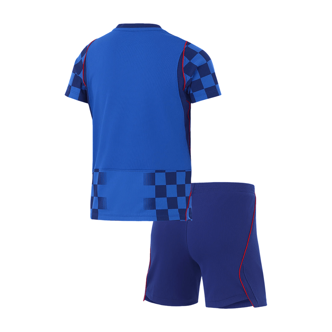 Croatia World Cup Kinder Trikot Set Auswärts 2026 – Bild 2