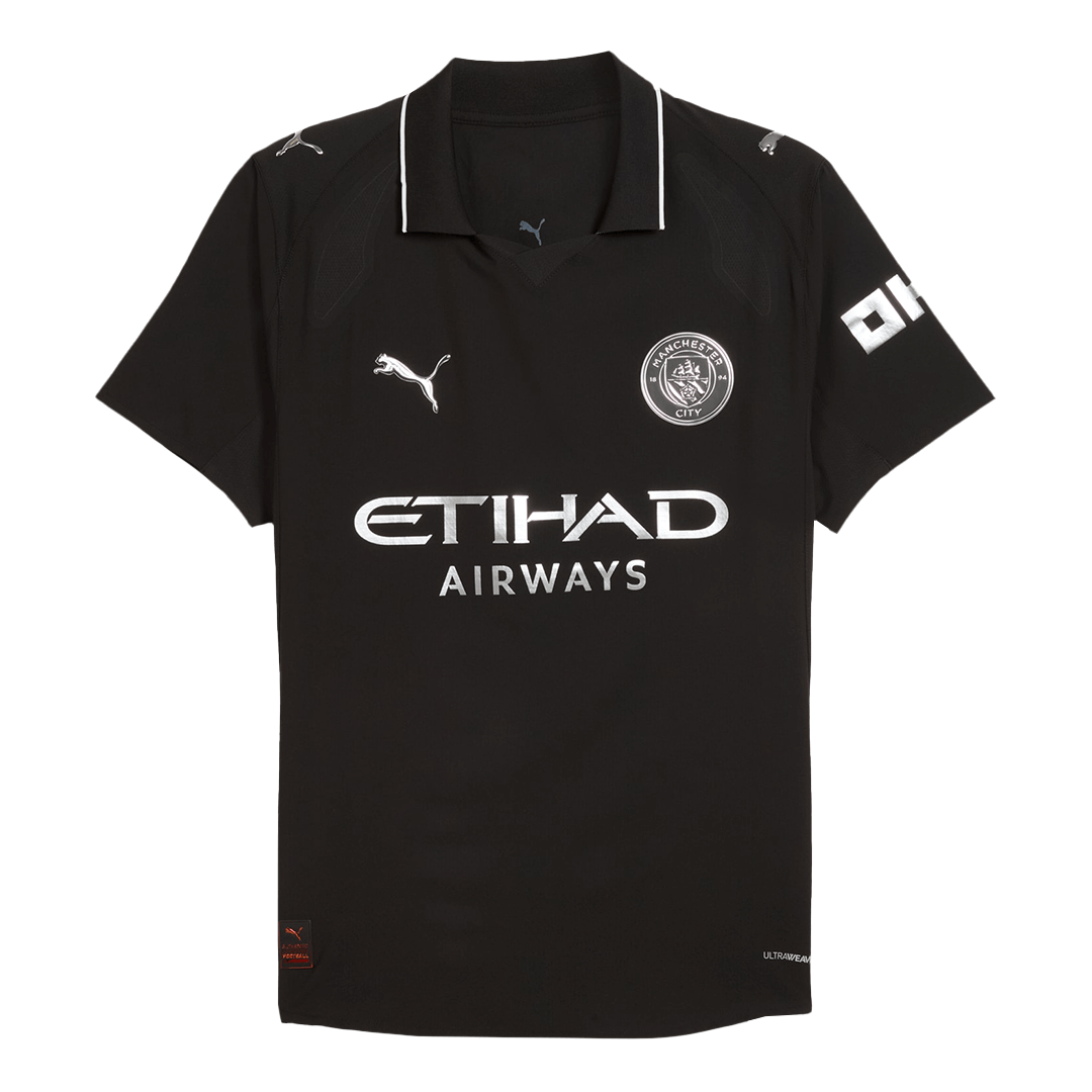 Manchester City Player Version Trikot Auswärts 2025/26 HAALAND #9 Slim Fit – Bild 5