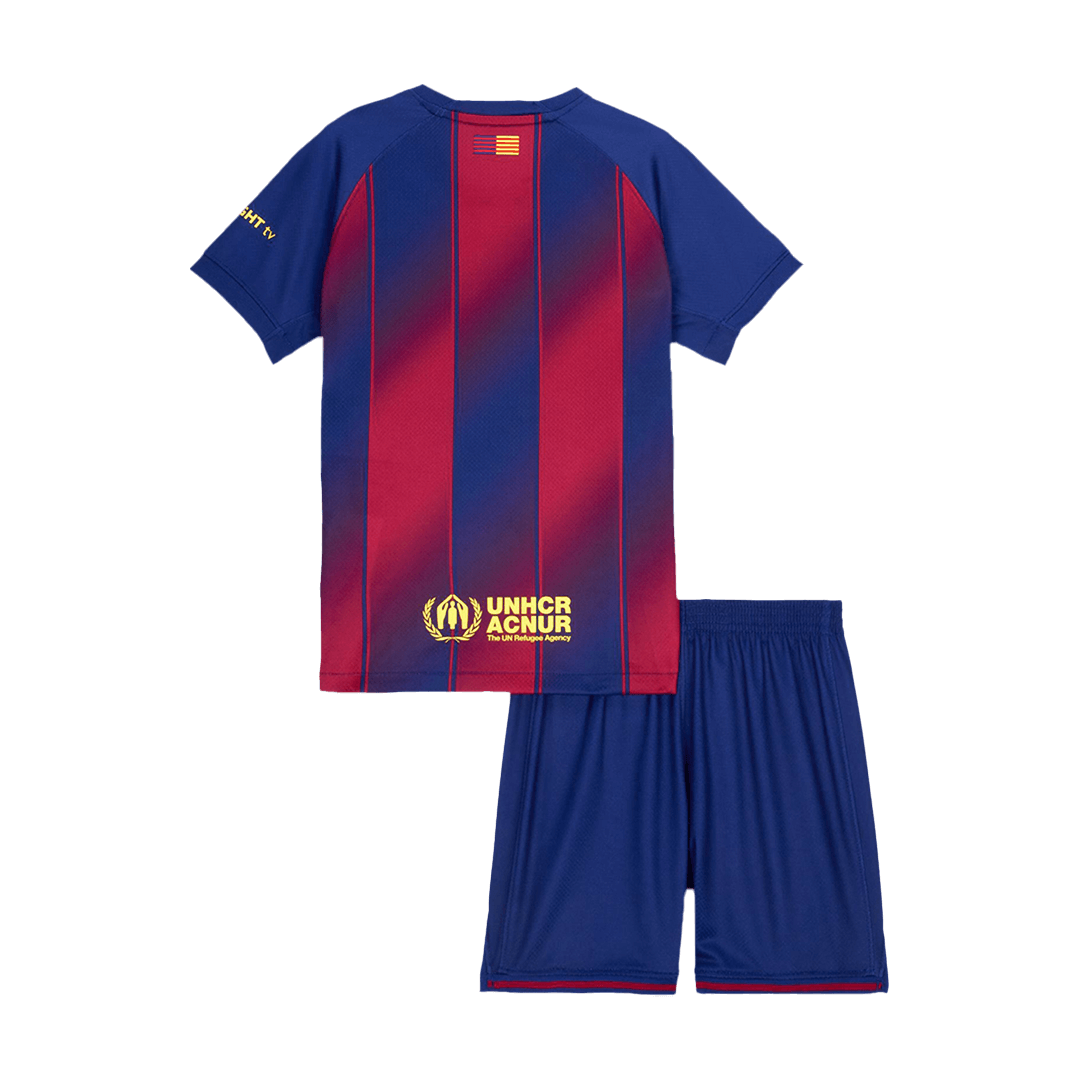 Barcelona Kinder Trikot Set Heim 2025/26 – Bild 16