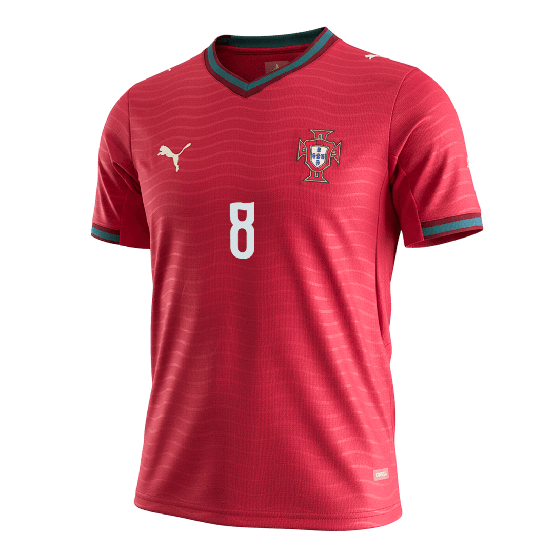 Portugal World Cup Trikot Heim 2026 B.FERNANDES #8 – Bild 9