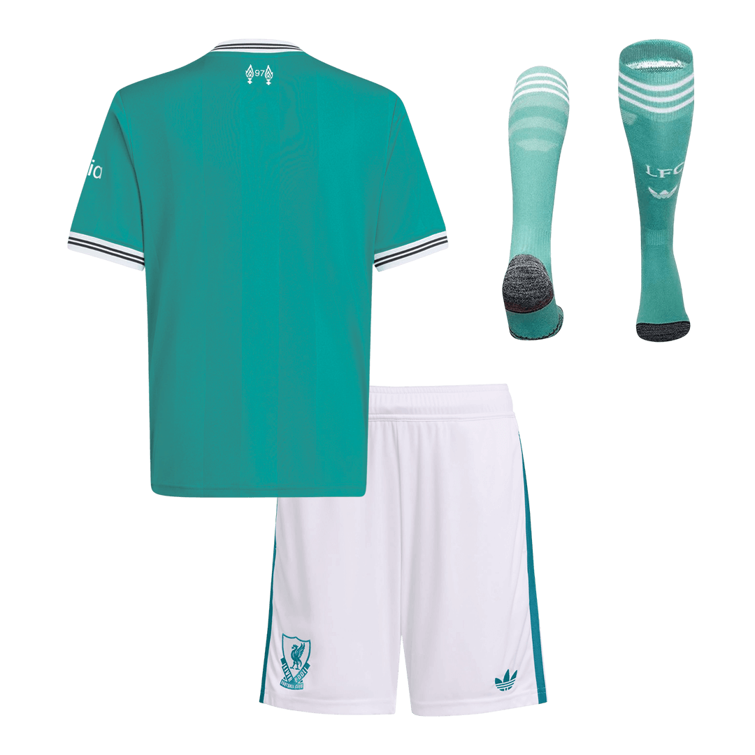 Liverpool Kinder Trikot Komplett-Set Drittes Auswärts 2025/26 – Bild 12