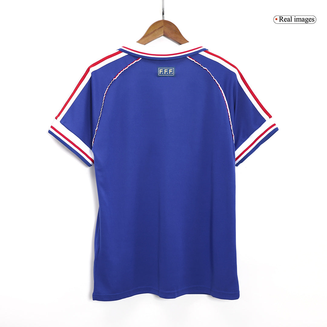 France World Cup Retro Trikot Heim 1998 – Bild 8