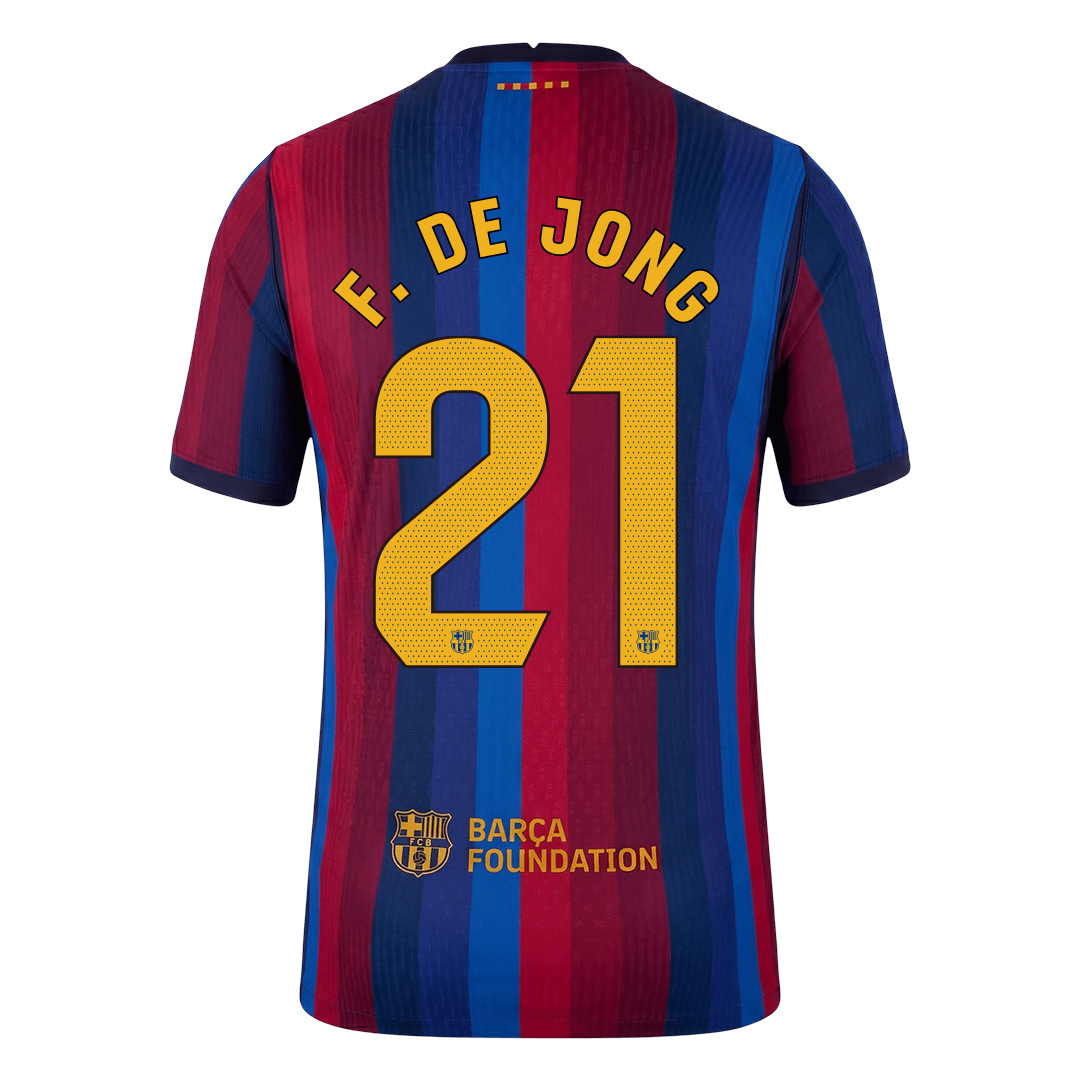 Barcelona Heimtrikot 2026/27 – F. DE JONG #21 (Spielerversion)