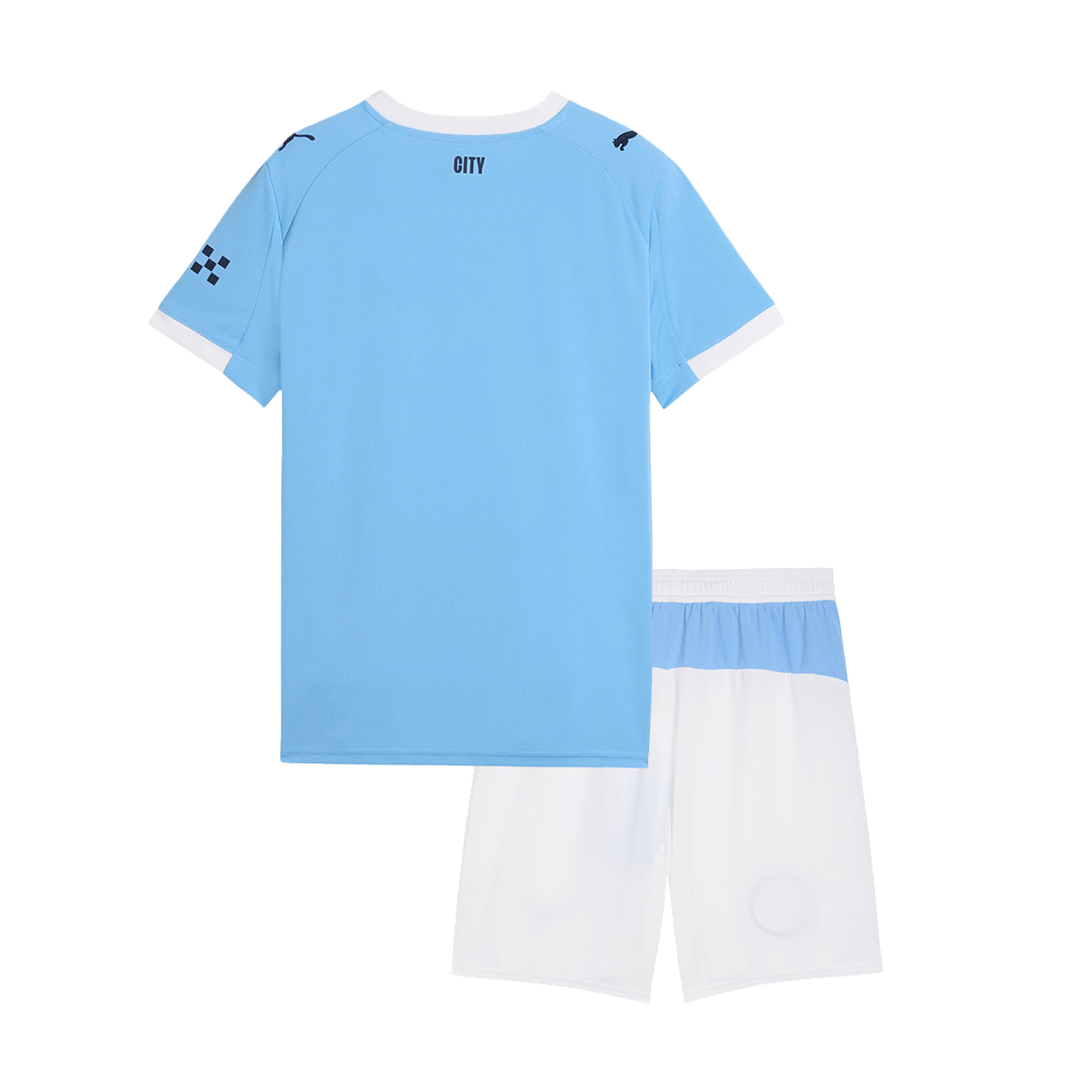 Manchester City Kinder Trikot Set Heim 2025/26 – Bild 17