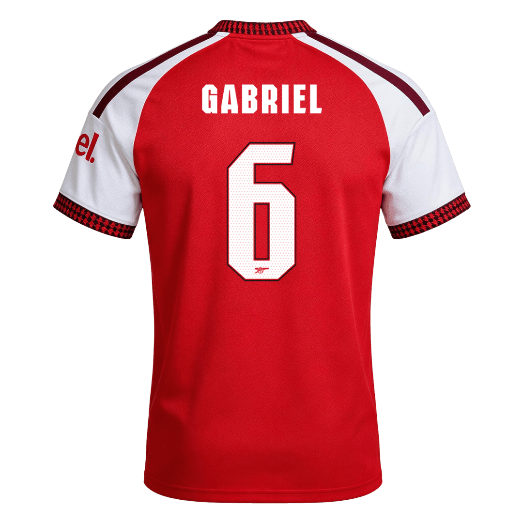 Arsenal Heimtrikot 2026/27 – GABRIEL #6 – UCL