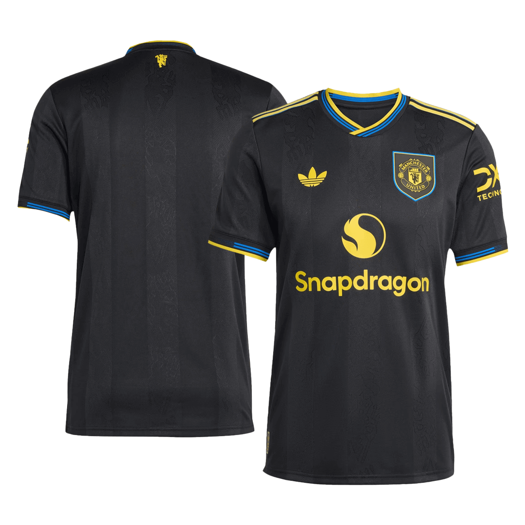 ManU Player Version Trikot Drittes Auswärts 2025/26 Slim Fit – Bild 3