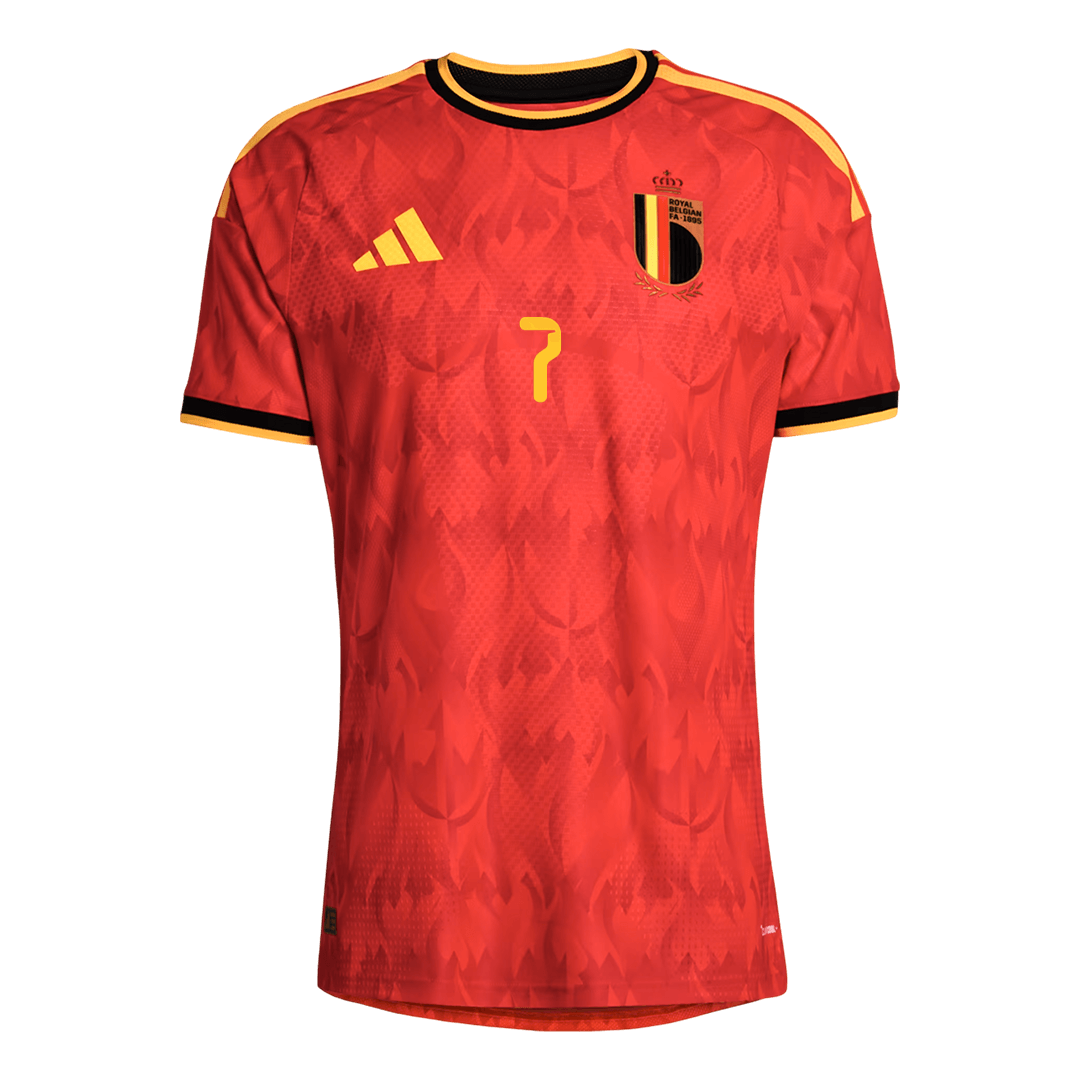 Belgium World Cup Player Version Trikot Heim 2026 DE BRUYNE #7 Slim Fit – Bild 9