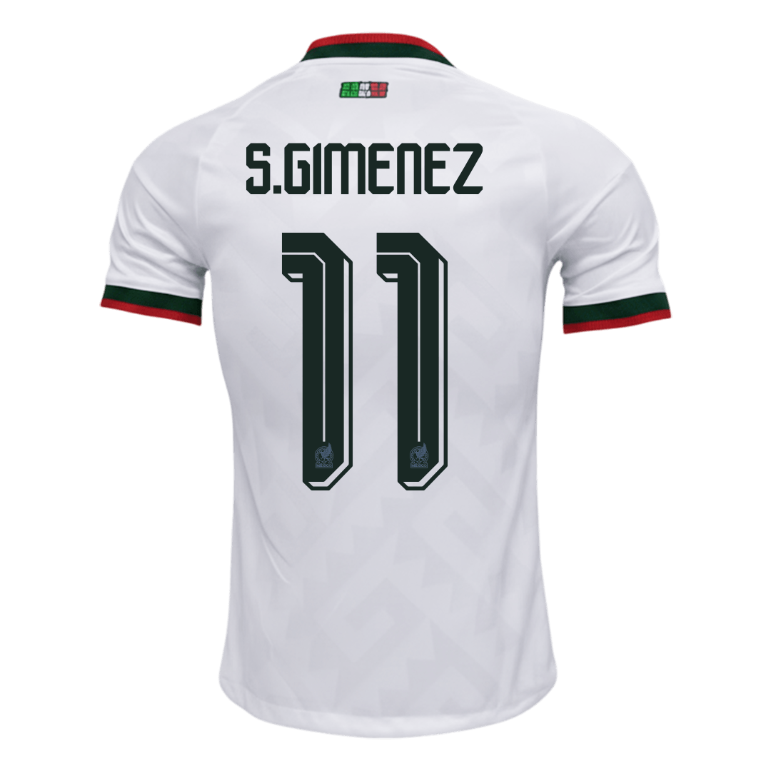 Mexico World Cup Player Version Trikot Auswärts 2026 S.GIMENEZ #11 Slim Fit – Bild 10