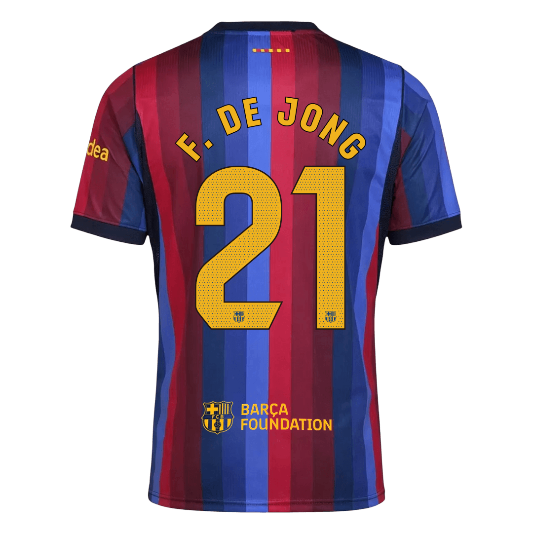 Barcelona Heimtrikot 2026/27 – F. DE JONG #21