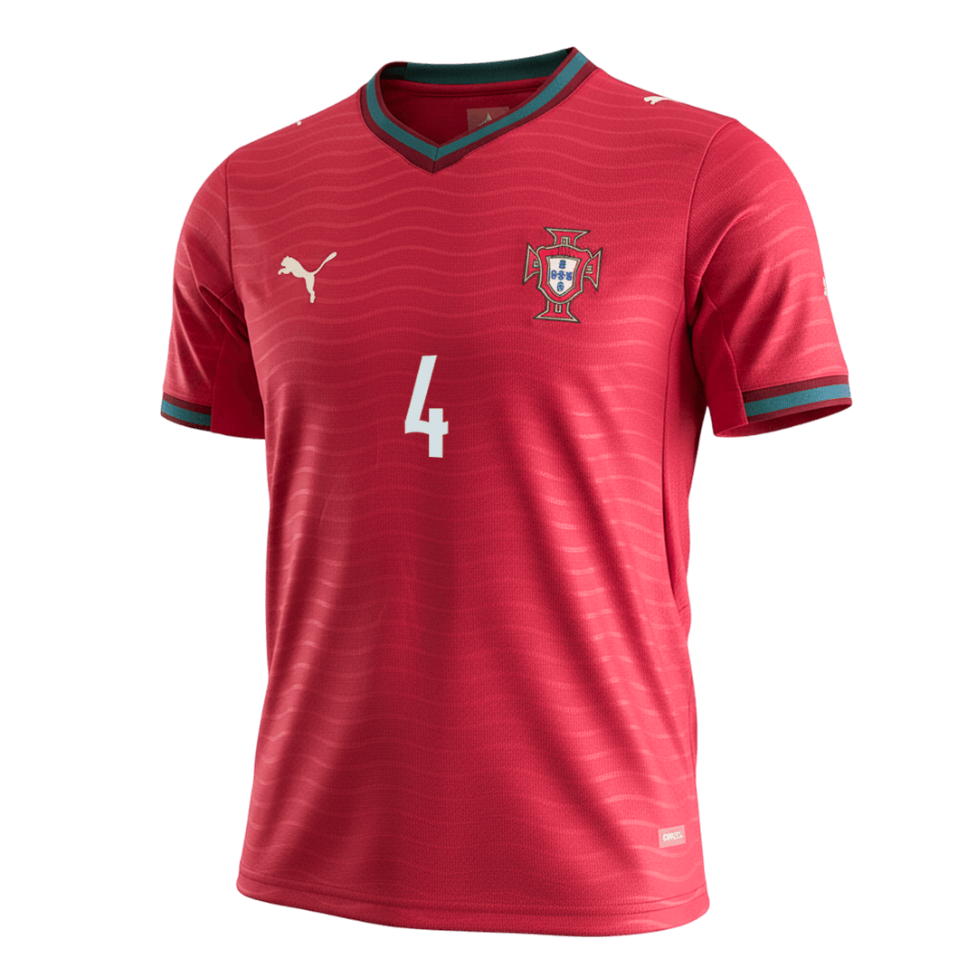 Portugal World Cup Trikot Heim 2026 RÚBEN DIAS #4 – Bild 9
