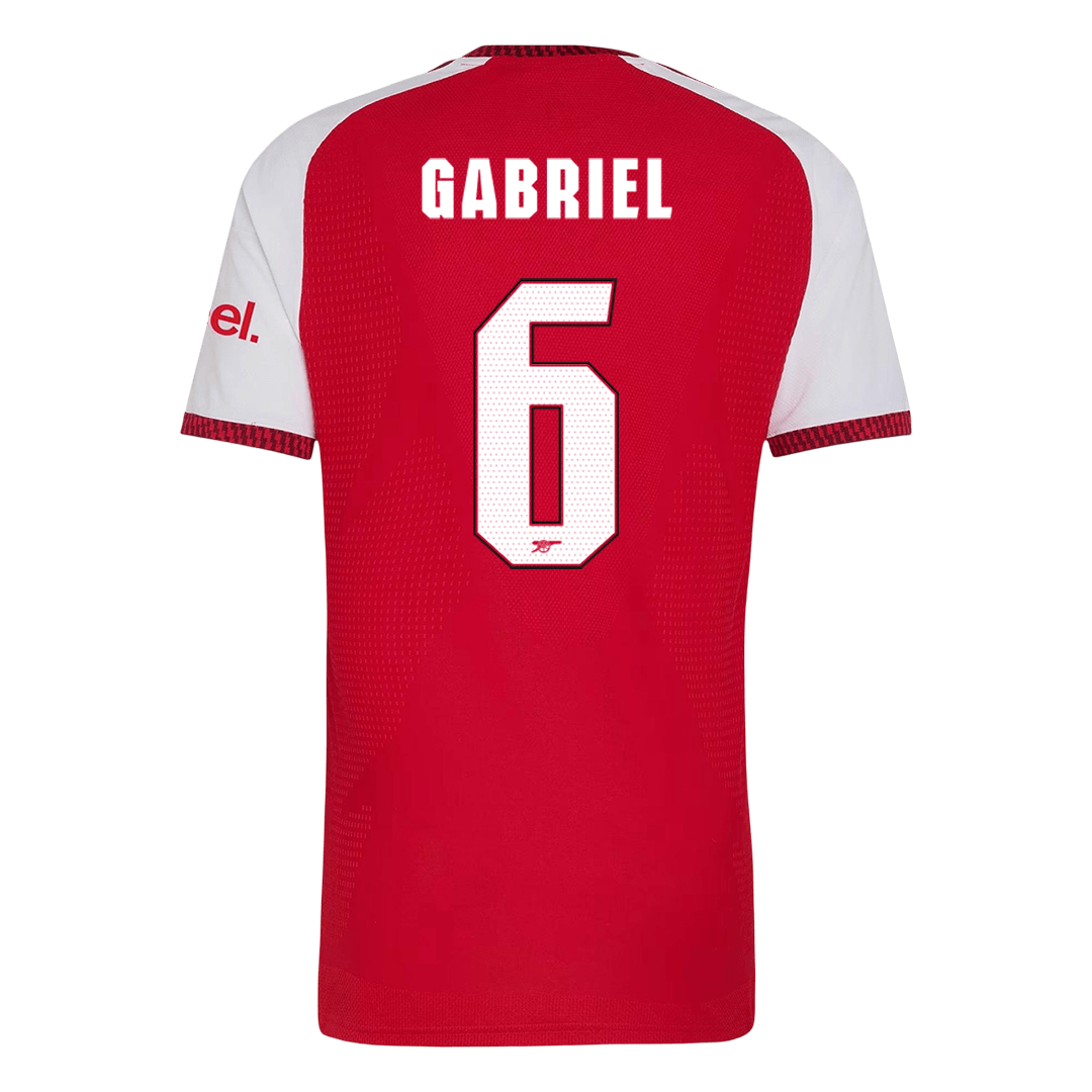 Arsenal Heimtrikot 2026/27 – GABRIEL #6 – UCL (Spielerversion)