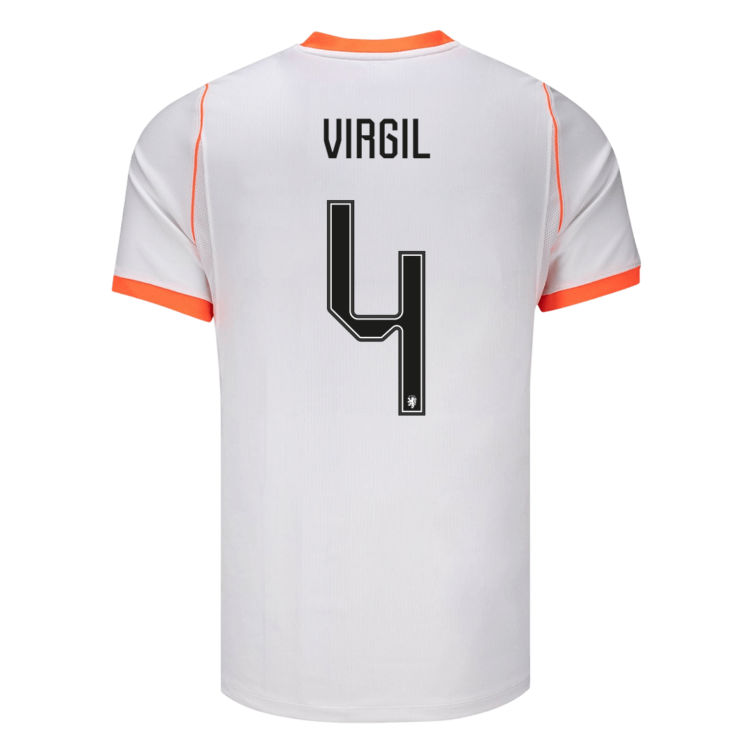 Netherlands World Cup Trikot Auswärts 2026 VIRGIL #4 – Bild 3