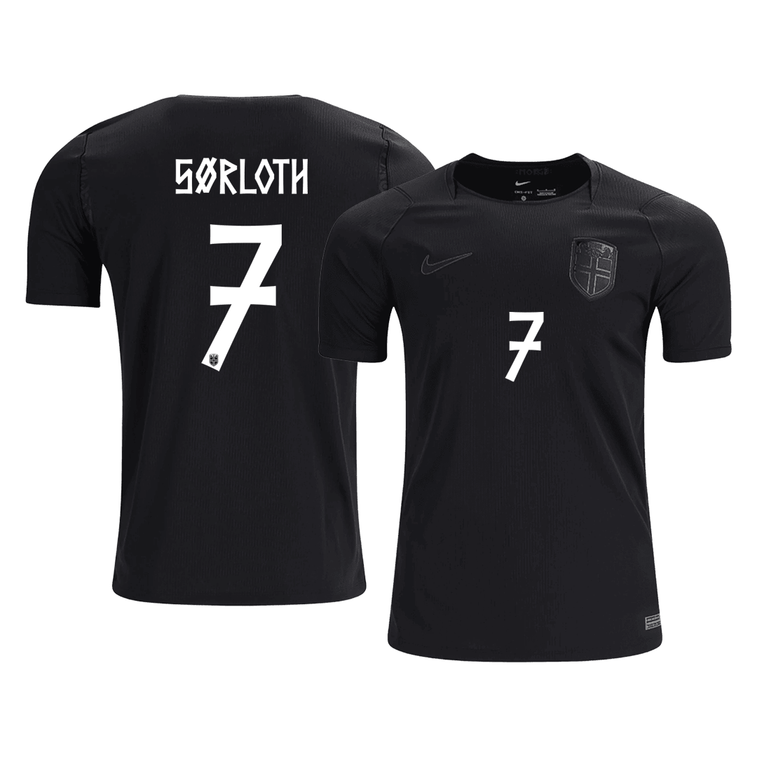 Norway World Cup Trikot Auswärts 2026 SØRLOTH #7 – Bild 3
