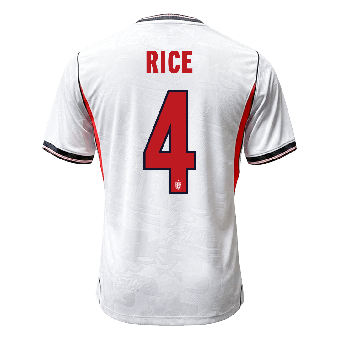 England World Cup Player Version Trikot Heim 2026 RICE #4 Slim Fit – Bild 9