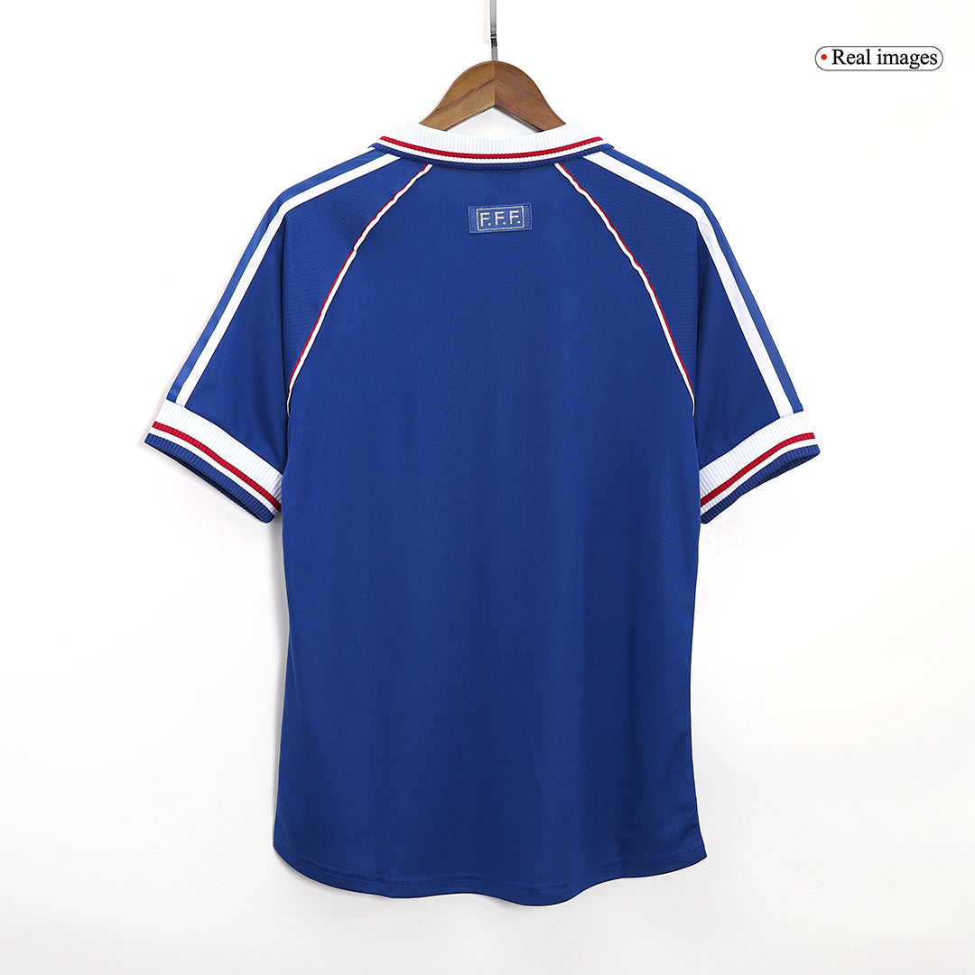 France Retro Trikot Heim 1998 – Bild 9