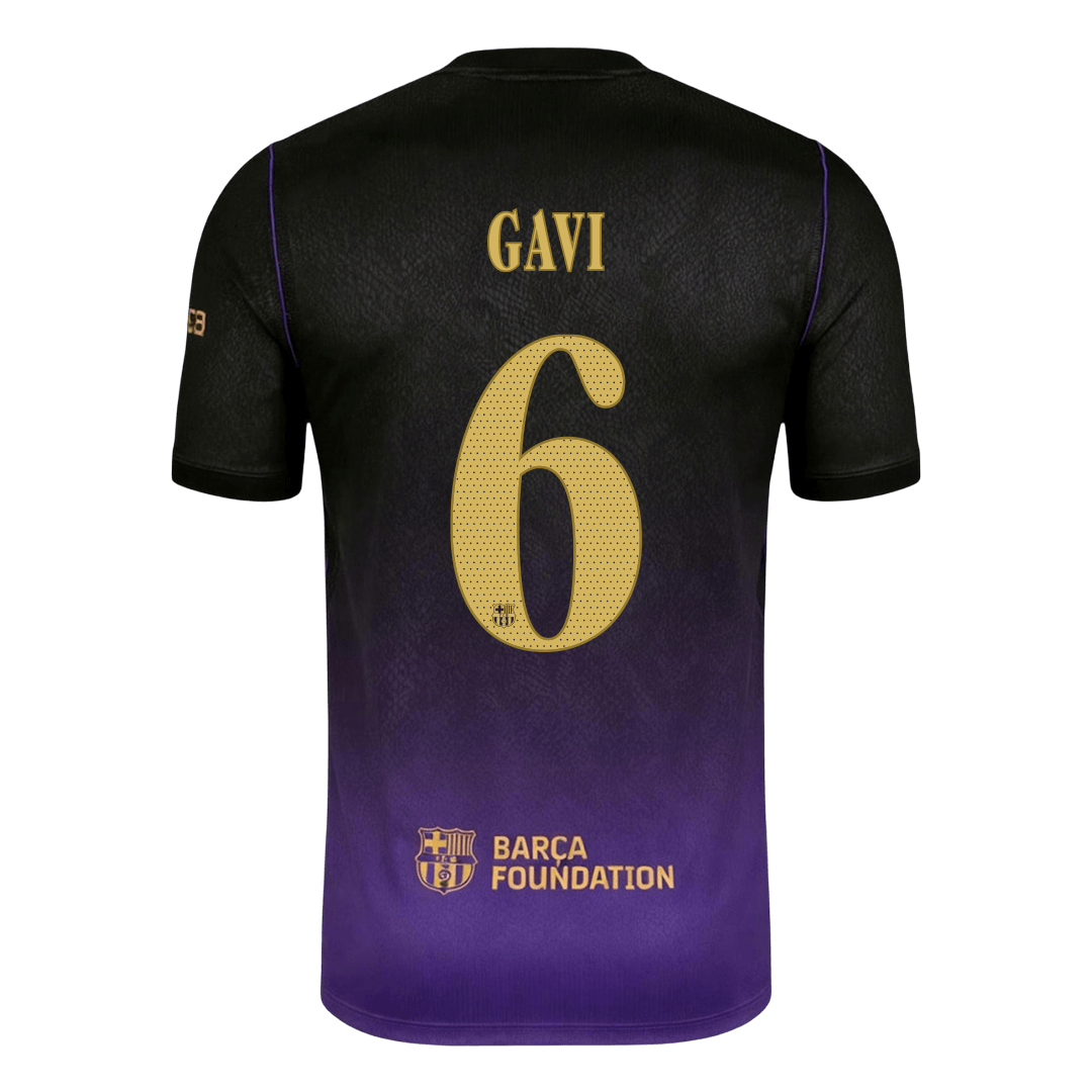 Barcelona Auswärtstrikot 2026/27 – GAVI #6 – UCL