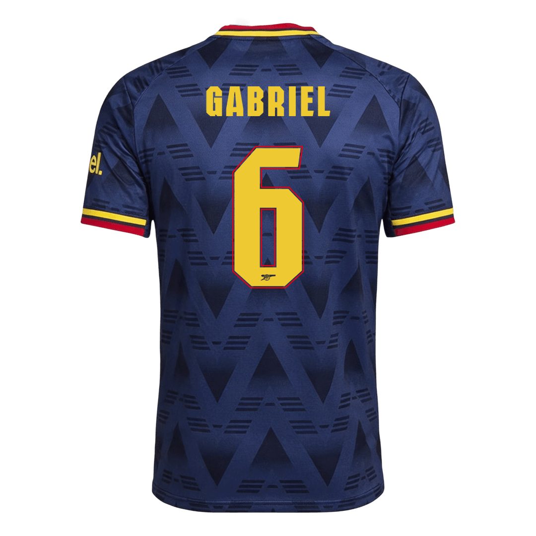 Arsenal Auswärtstrikot 2026/27 – GABRIEL #6 – UCL (Spielerversion)