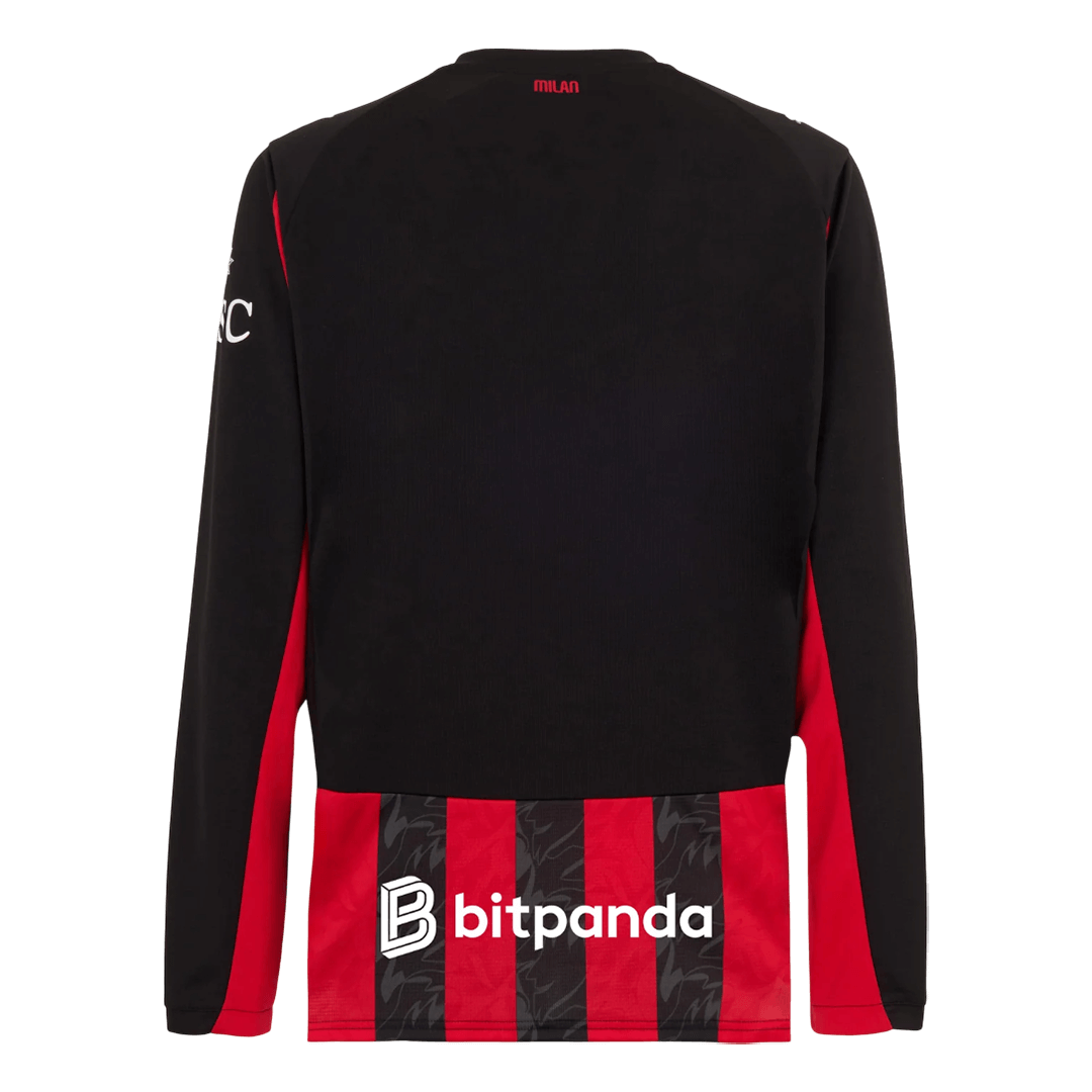 AC Milan Langarm Trikot Heim 2025/26 – Bild 12