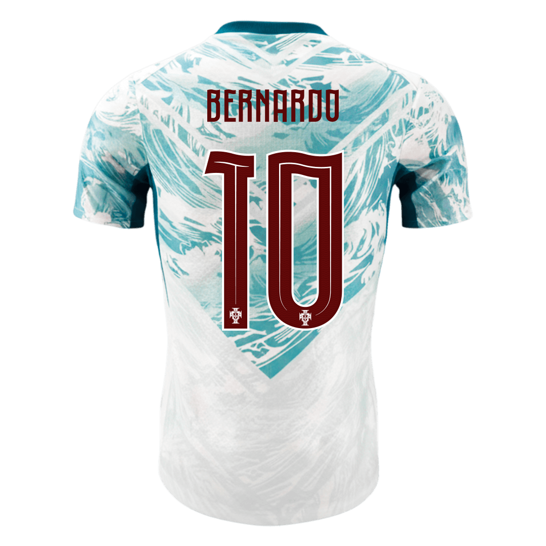 Portugal World Cup Player Version Trikot Auswärts 2026 BERNARDO #10 Slim Fit – Bild 9
