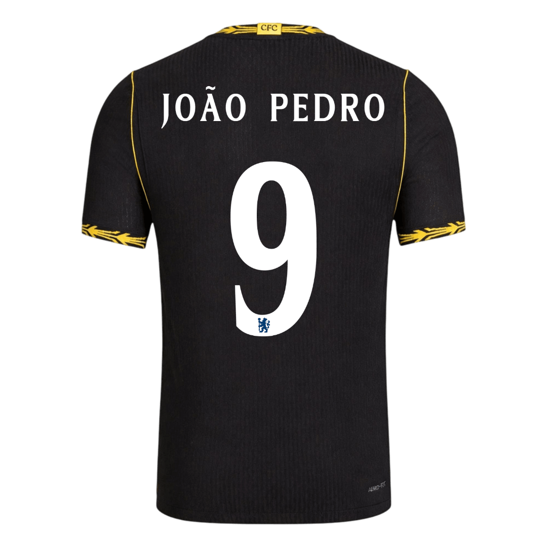 Chelsea Auswärtstrikot 2026/27 – JOÃO PEDRO #9 – UCL (Spielerversion)