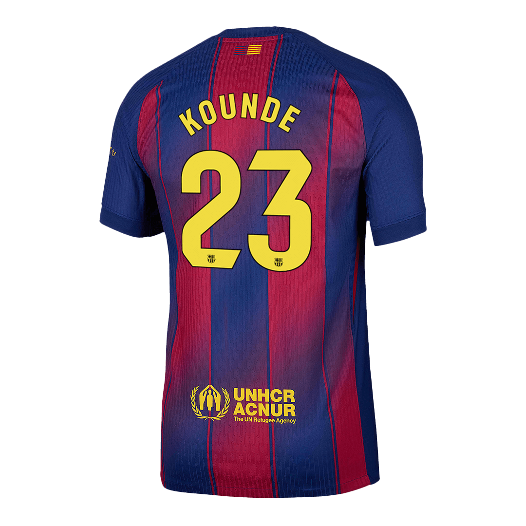 Barcelona Player Version Trikot Heim 2025/26 KOUNDE #23 Slim Fit – Bild 14