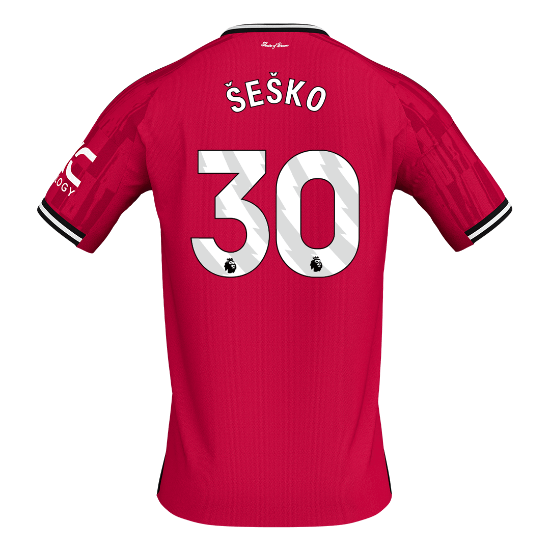 Manchester United Heimtrikot 2025/26 – ŠEŠKO #30