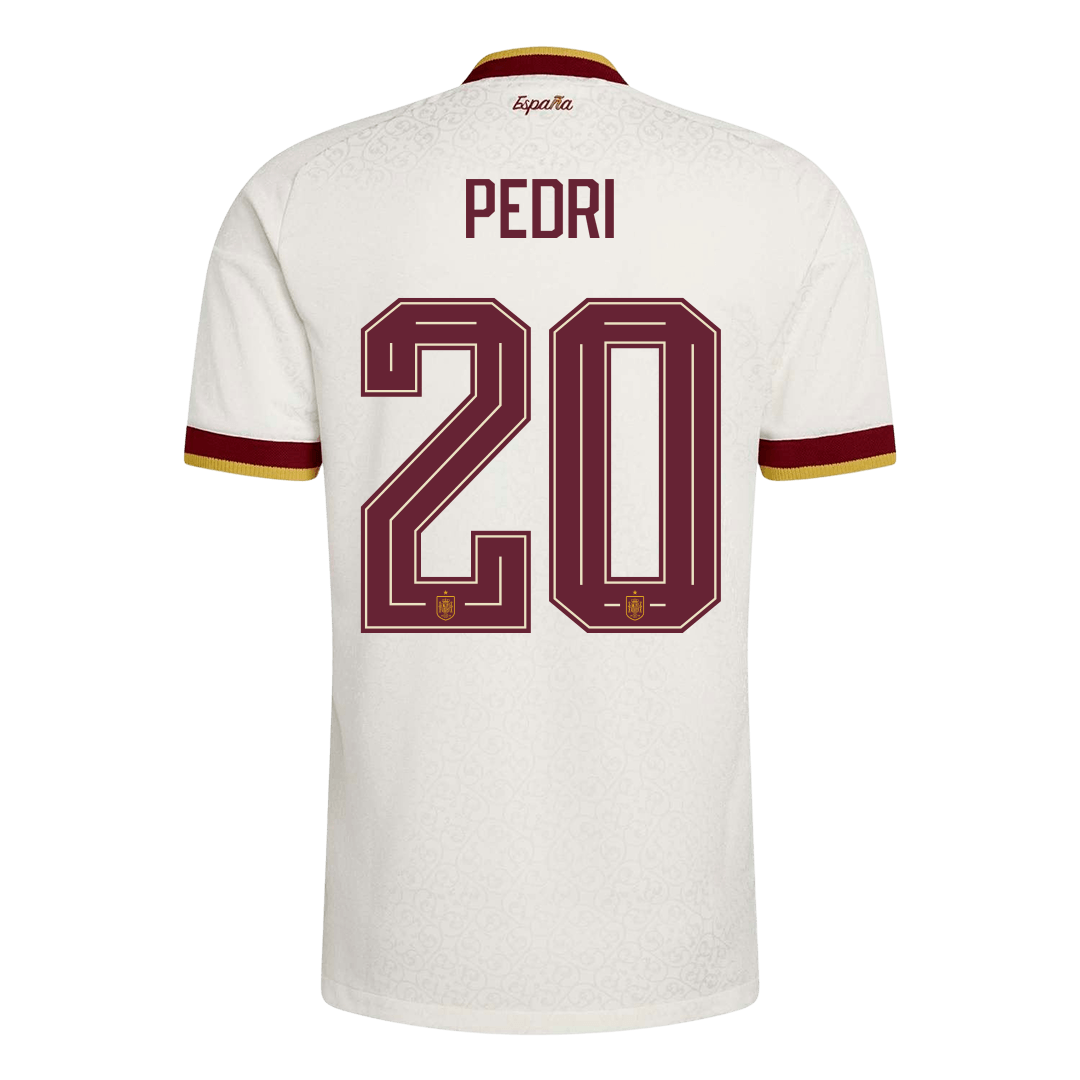 Spain World Cup Player Version Trikot Auswärts 2026 PEDRI #20 Slim Fit – Bild 10