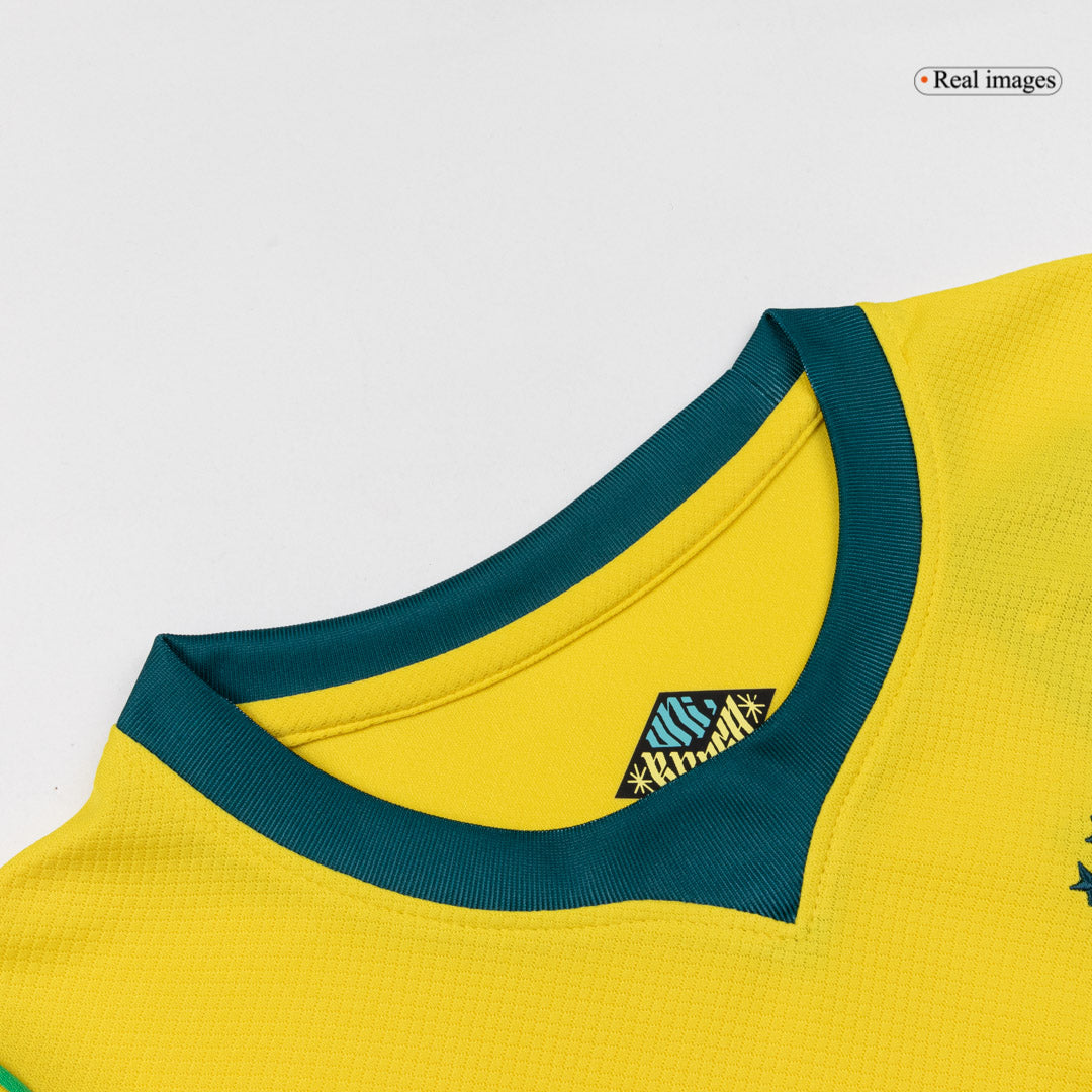 Brazil World Cup Kinder Trikot Set Heim 2026 – Bild 9