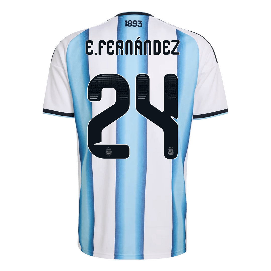 Argentinien Heimtrikot WM 2026 – E. FERNÁNDEZ #24