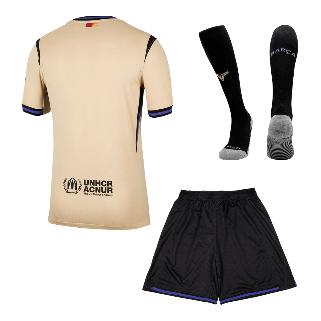 Barcelona Trikot Komplett-Set Auswärts 2025/26 – Bild 13