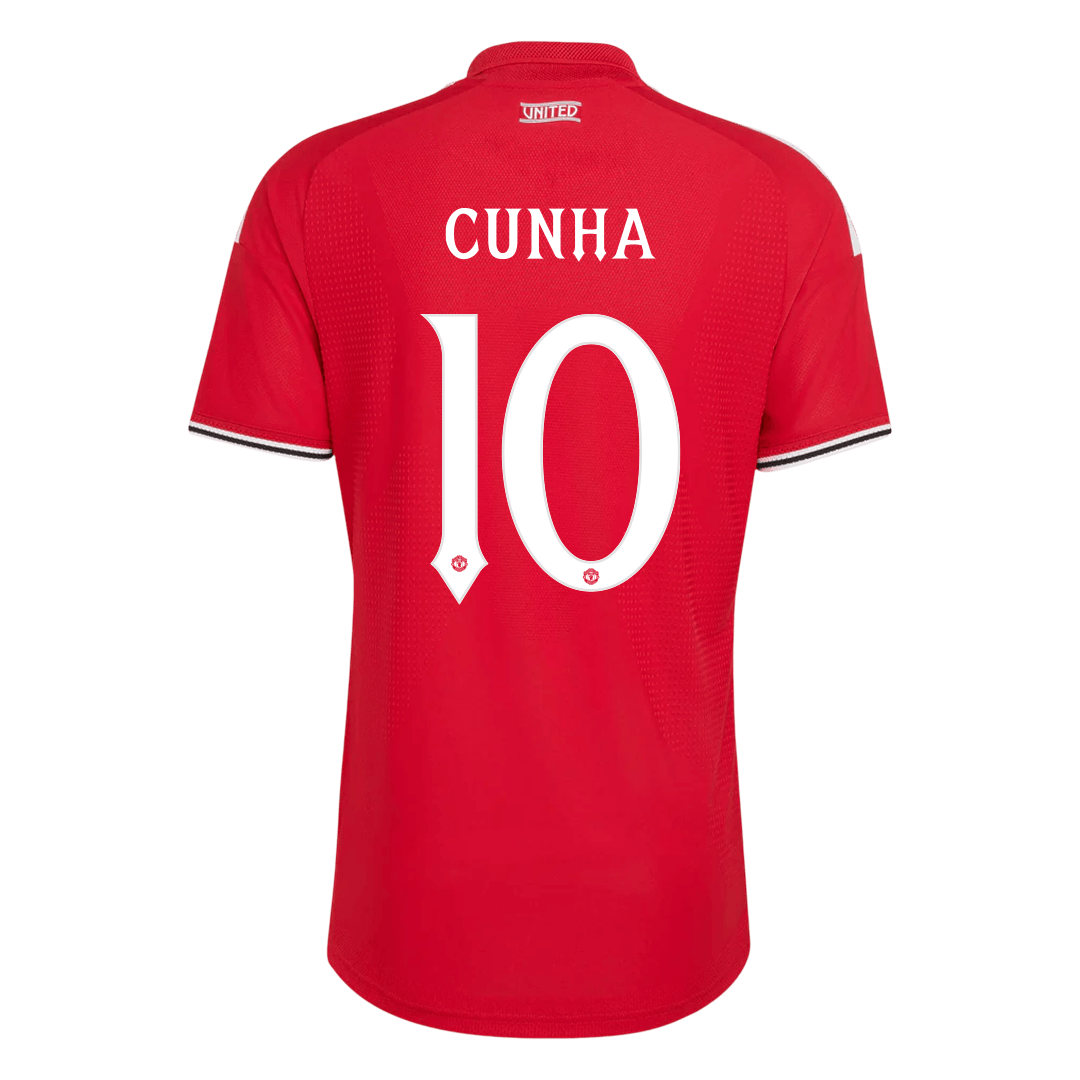 Manchester United Heimtrikot 2026/27 – CUNHA #10 – UCL (Spielerversion)