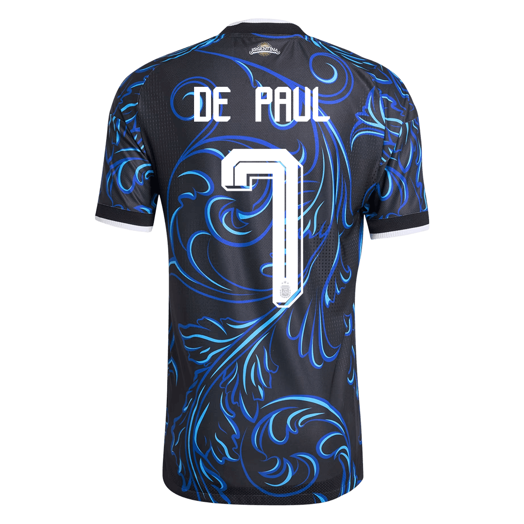 Argentina World Cup Player Version Trikot Auswärts 2026 DE PAUL #7 Slim Fit – Bild 9