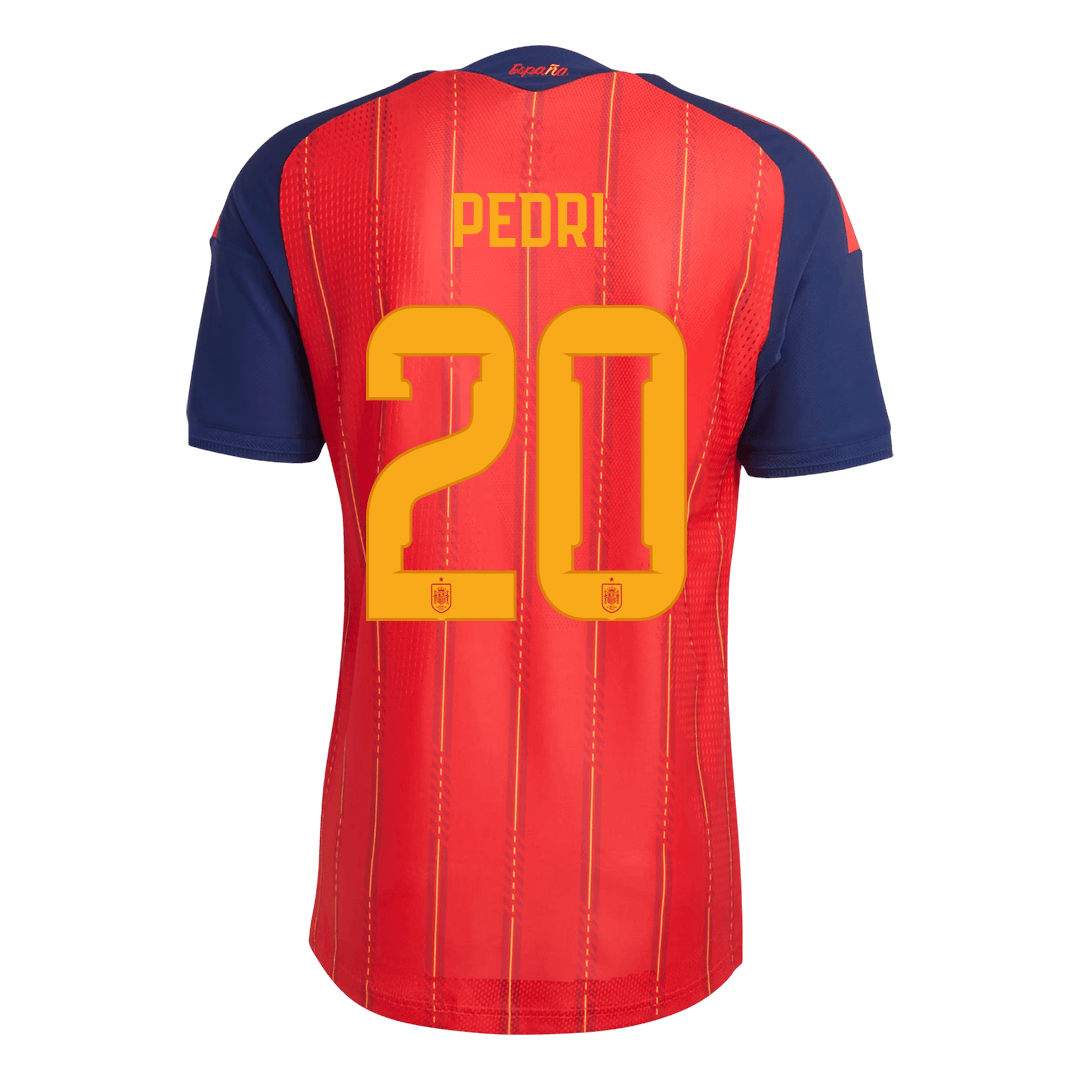 Spain World Cup Player Version Trikot Heim 2026 PEDRI #20 Slim Fit – Bild 3
