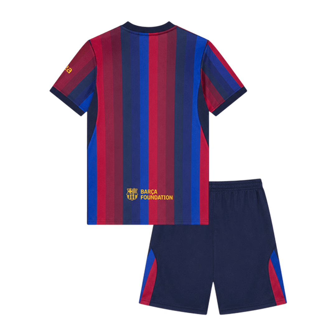 Barcelona Heimtrikot-Set Kinder 2026/27