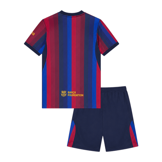 Barcelona Heimtrikot-Set Kinder 2026/27