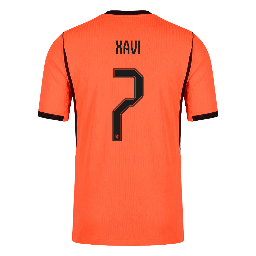 Netherlands World Cup Player Version Trikot Heim 2026 XAVI #7 Slim Fit – Bild 10