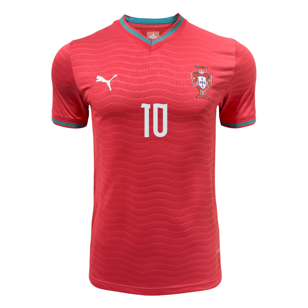 Portugal World Cup Player Version Trikot Heim 2026 BERNARDO #10 Slim Fit – Bild 9