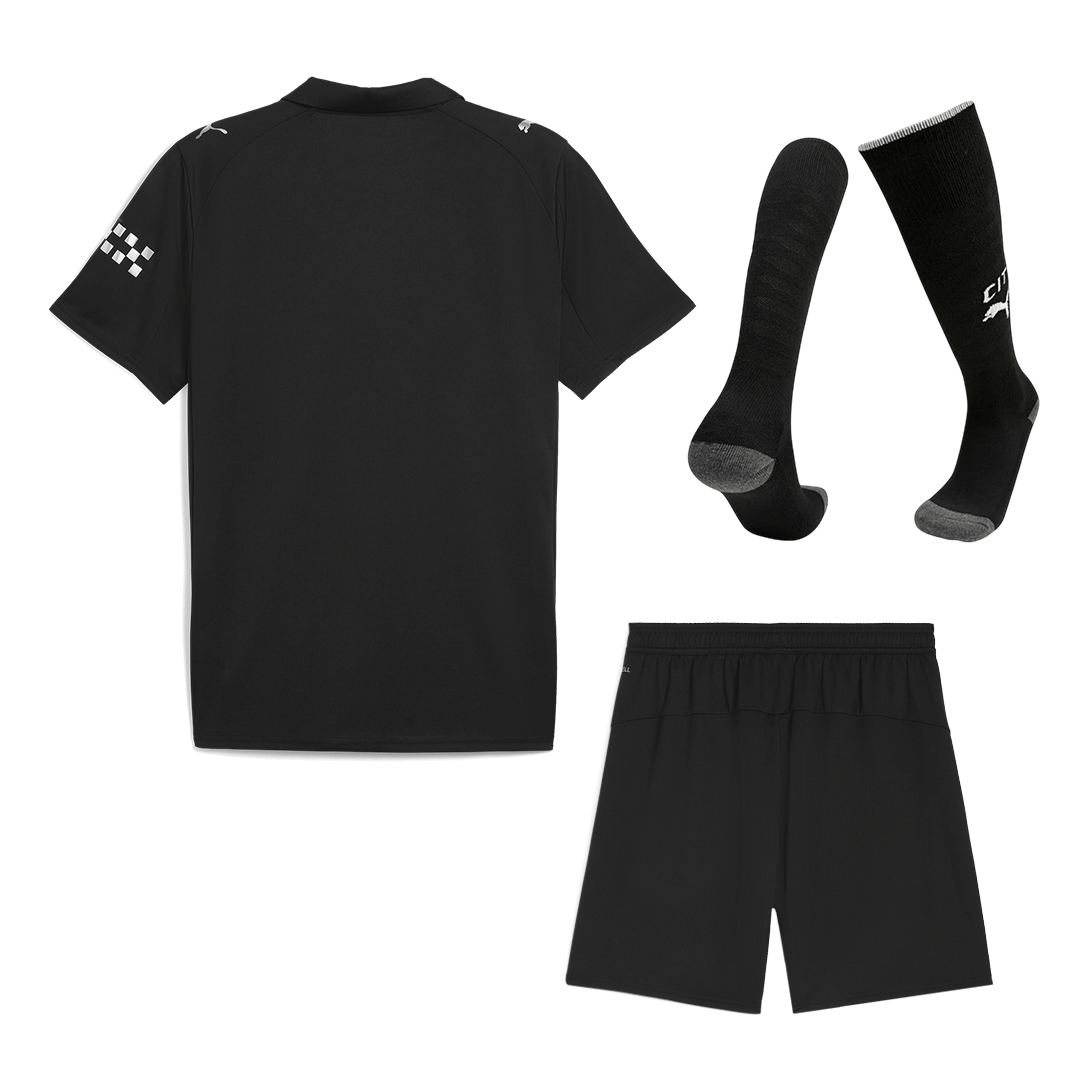 Manchester City Trikot Komplett-Set Auswärts 2025/26 – Bild 13