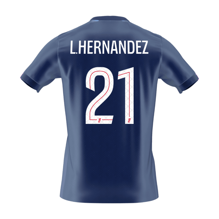 Paris Saint-Germain Heimtrikot 2025/26 – L. HERNANDEZ #21