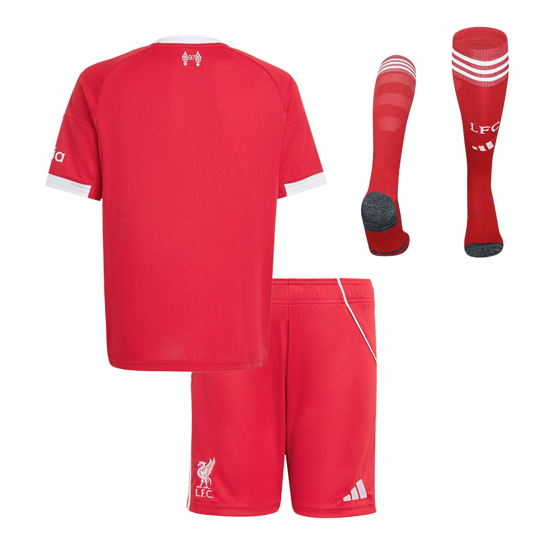 Liverpool Kinder Trikot Komplett-Set Heim 2025/26 – Bild 13