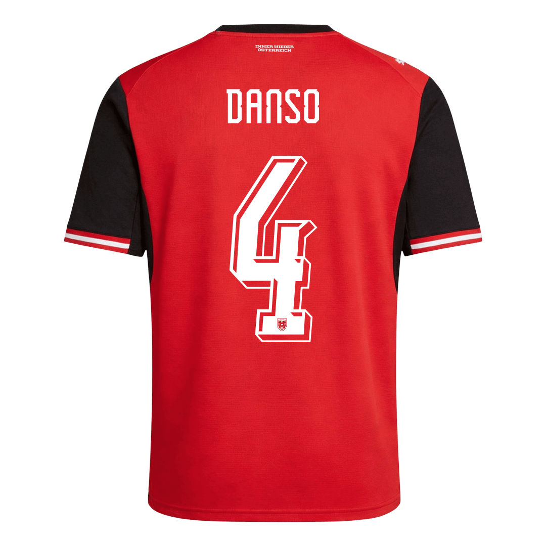 Austria World Cup Trikot Heim 2026 DANSO #4 – Bild 9