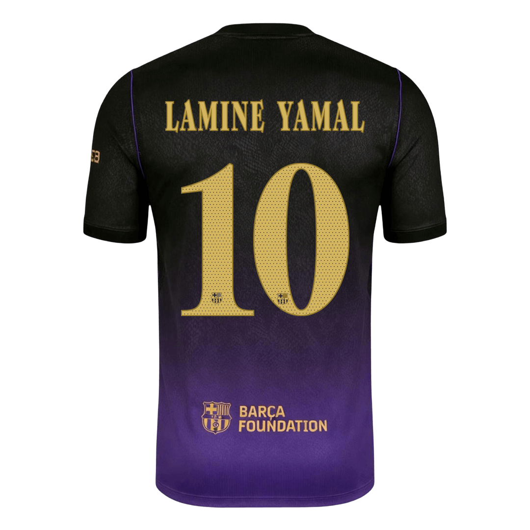 Barcelona Auswärtstrikot 2026/27 – LAMINE YAMAL #10 – UCL
